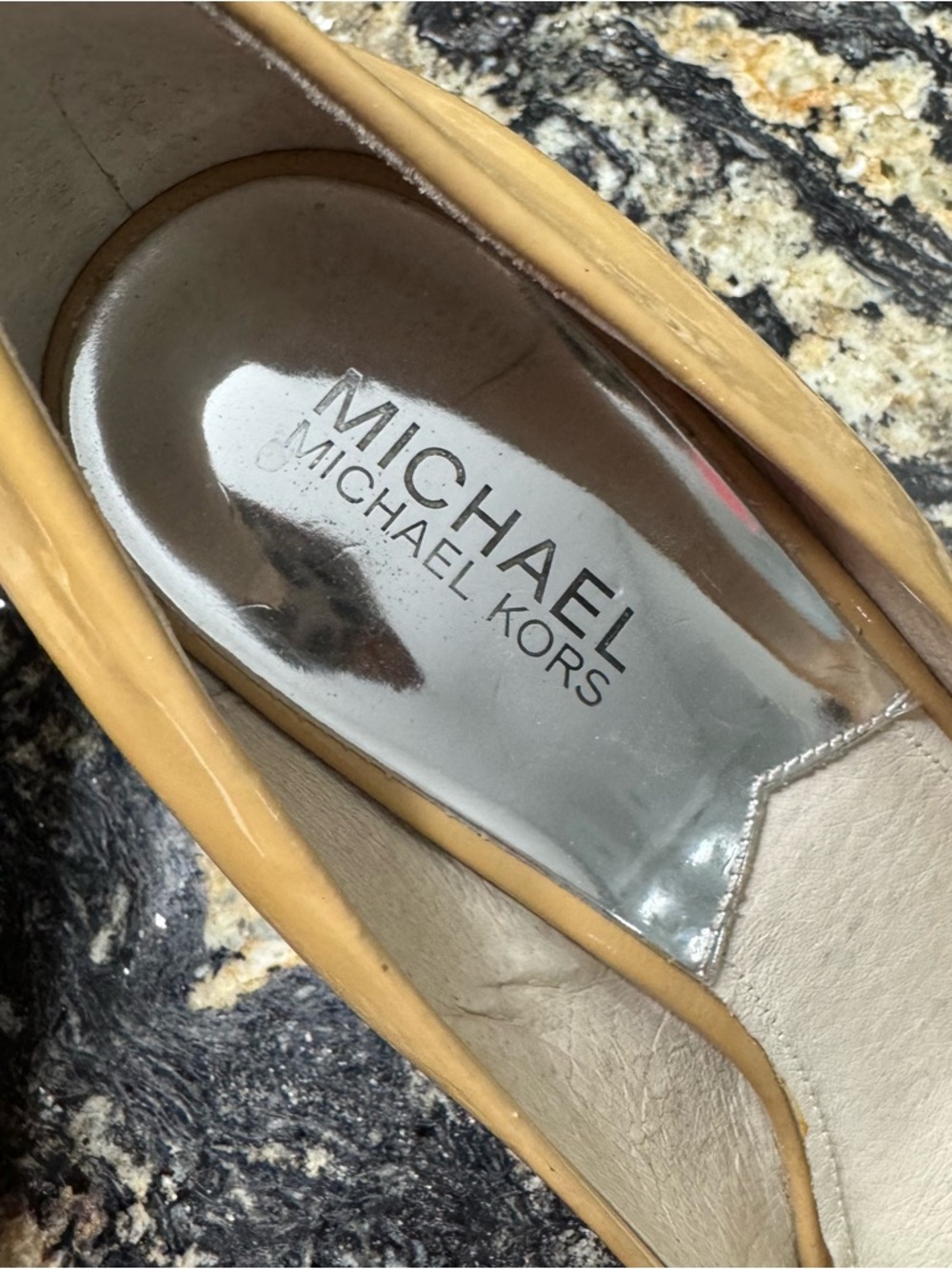 MICHAEL Michael Kors Nude Patent Flex Pump - Picture 10 of 10